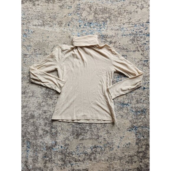 The North Face Sweaters - The North Face Women's Size Small Cream Beige Turtleneck Long Sleeve Sweater